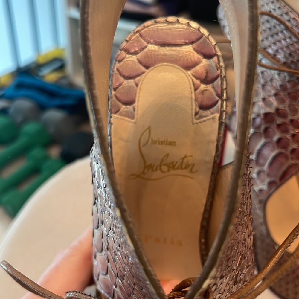 Christian Louboutin Python Heels - Picture 12 of 13